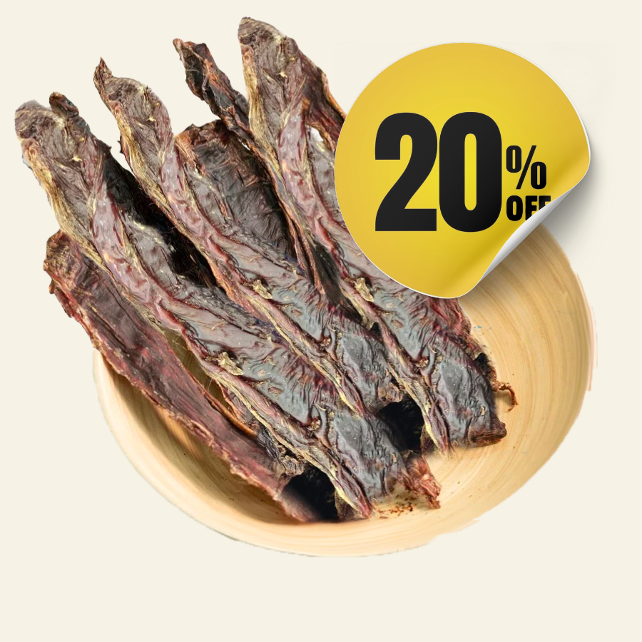 Roo Jerky Steak - Dog Treats